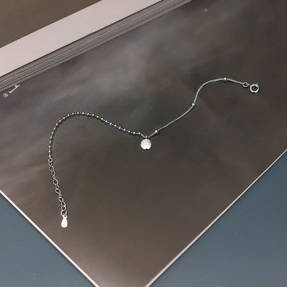 NEW Rose Gold/Sterling Silver Lucky Bead Bracelet - Picture 4 of 8